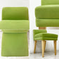 イデー IDEE ローバックチェア LOW BACK CHAIR ドレッサーチェア スツール メープル材 グリーン 北欧スタイル ●