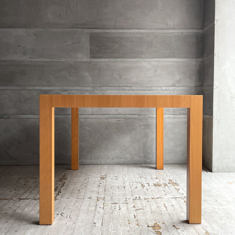 カッシーナイクスシー Cassina ixc. マトリクス MATRIX ダイニングテーブル ビーチ材 モダンスタイル 現状品♪