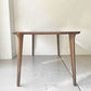 飛騨産業 HIDA 侭 Hida Table System ダイニングテーブル ウォールナット材 カービング脚 W170cm 参考定価391,600円 美品 ★