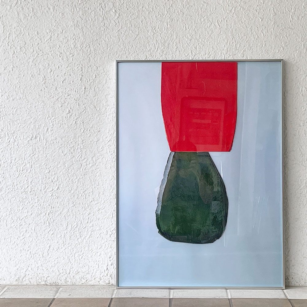 ロングショップ The Wrong Shop ポスター Bas Relief 4 W600 × H820 ロナン・ブルレック Ronan Bouroullec 額装品 ◇