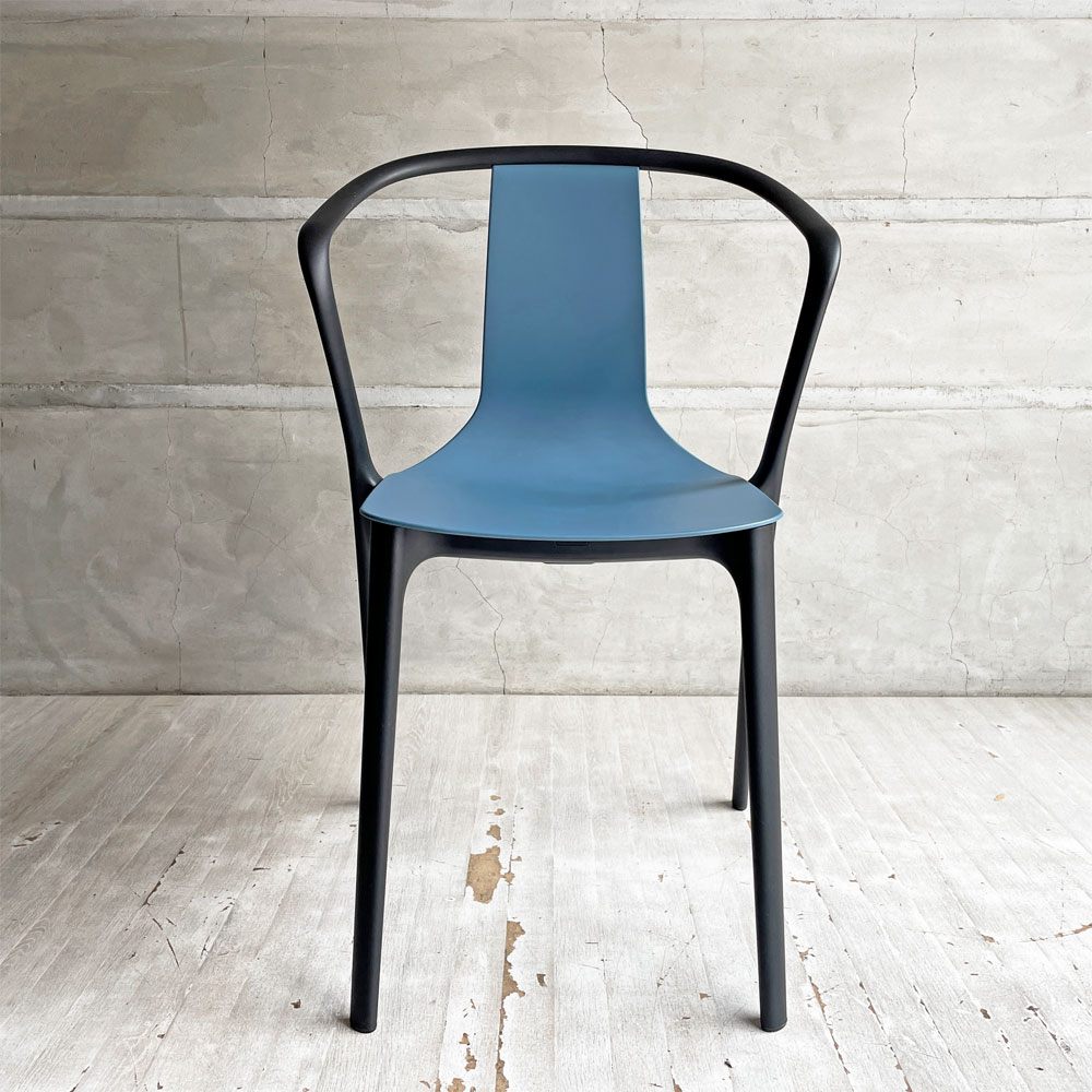 ヴィトラ Vitra Belleville Chair ベルヴィル アームチェア スタッキング ロナン & エルワン・ブルレック ポリアミド シーブルー  A ♪