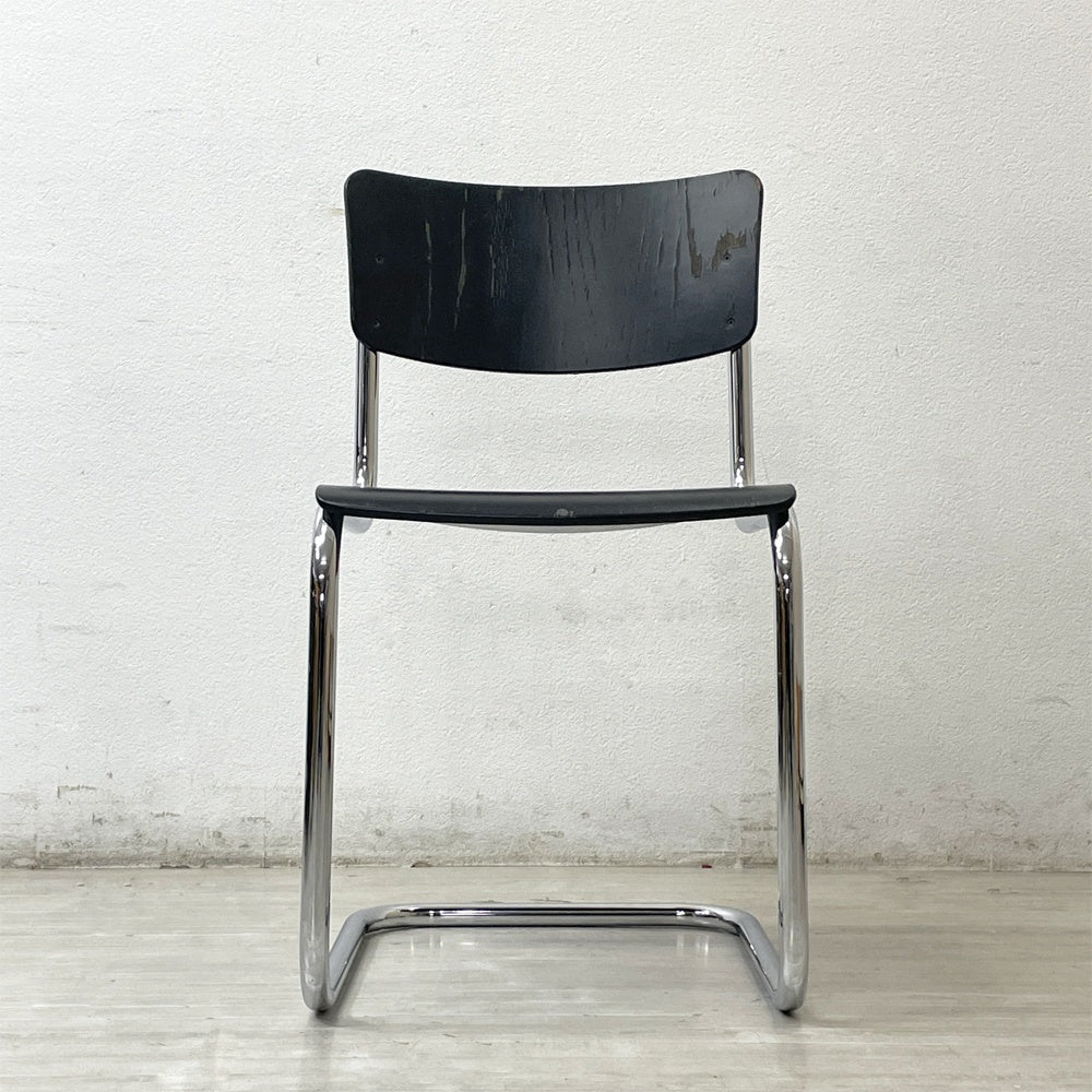 トーネット THONET S43 キャンティレバー CANTILEVER ダイニングチェア マルト・スタム ビンテージ ●