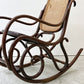 マルニ maruni ロッキングチェア Bentwood rocking chair  ラタン 曲木 ベントウッド オールドマルニ ブラウン ●