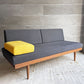 カーフ karf モジュラー ソファベッド Modular Sofa Bed W160 タイプA サイドクッション付き デイベッド 2Pソファ 2人掛け フルカバーリング ウォールナット材 参考定価￥324,500～ ♪