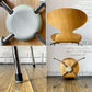 フリッツハンセン Fritz Hansen 3101 アリンコチェア アントチェア 4本脚 ナチュラルビーチ ラッカー仕上げ フェルトグライズ アルネ・ヤコブセン E ◎