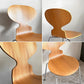 フリッツハンセン Fritz Hansen アントチェア ANT CHAIR 4本脚 エルム材 ナチュラル 2013年製 アルネ・ヤコブセン デンマーク 北欧家具 ■