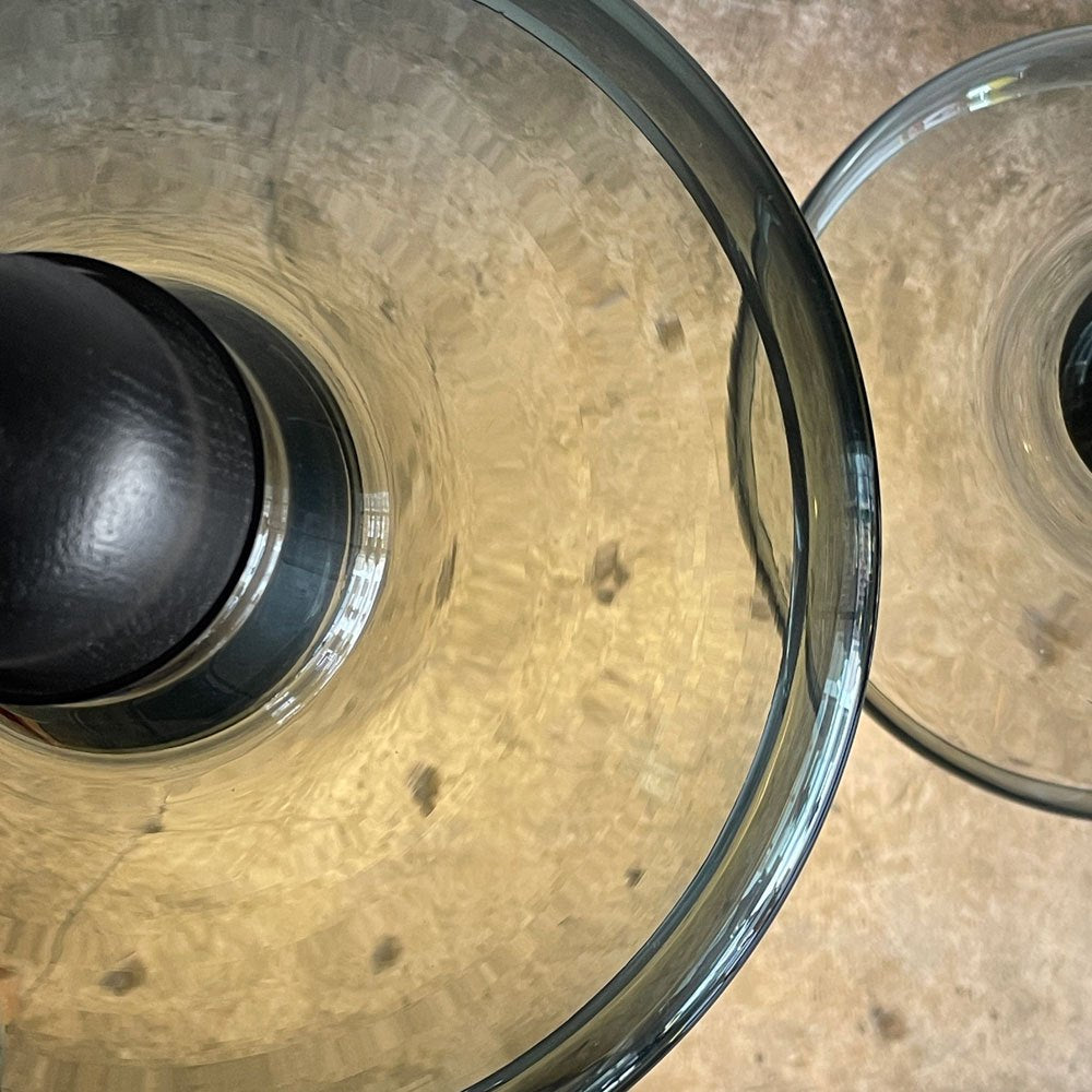 ブロッキス BROKIS シャドウ04 SHADOWS04 ペンダントライト スモークグレイ×ブラック 吹きガラス チェコ モダンデザイン ■