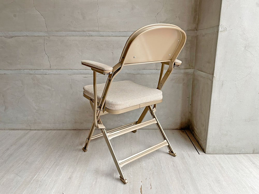 クラリン CLARIN フォールディングアームチェア FOLDING CHAIR WITH ARM フルクッション 折畳み US 米国 P.F.S 取扱 ♪