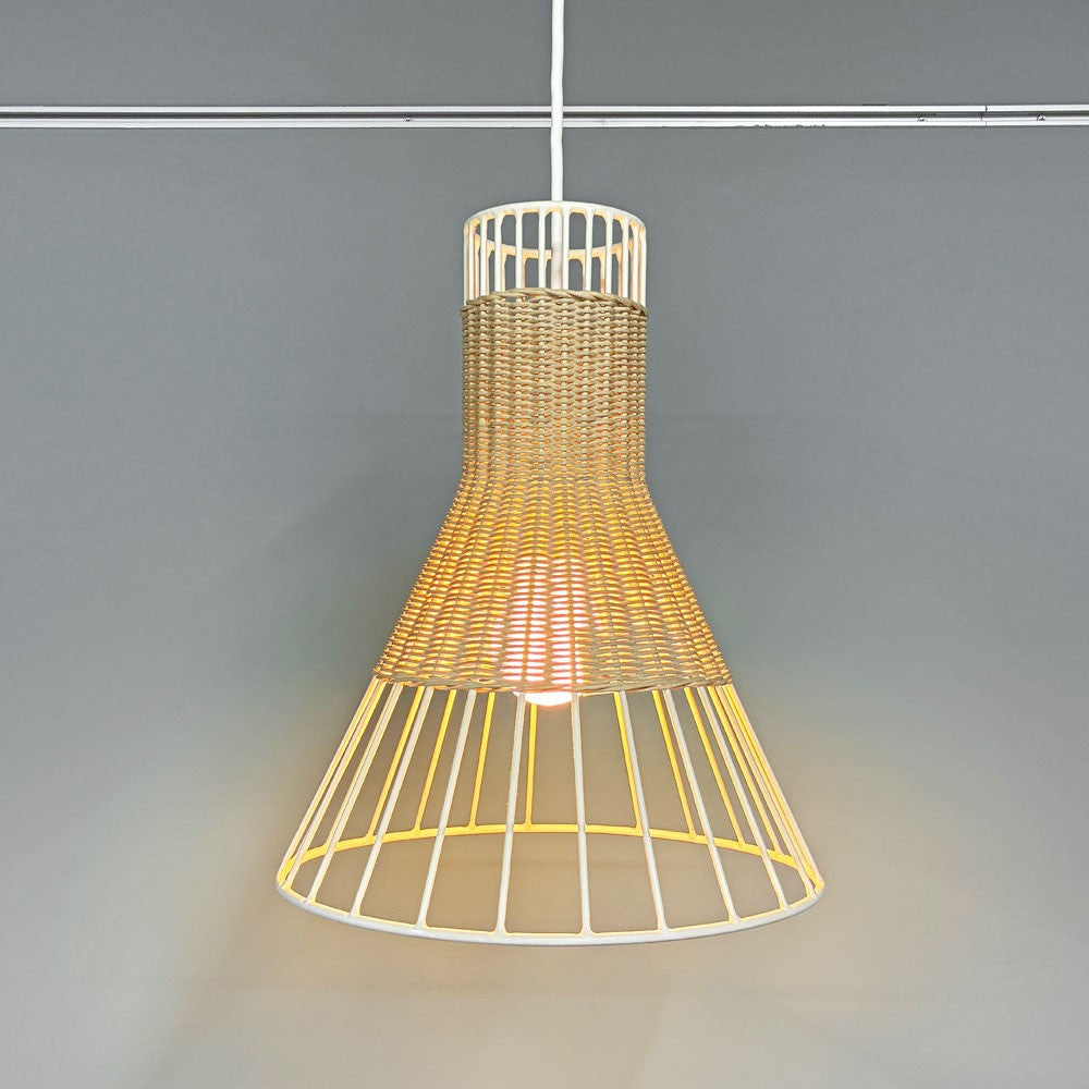 イデー IDEE リリウム ランプ S LILIUM LAMP S  ペンダントライト ラタン ナチュラルテイスト 定価￥29,900- ◎
