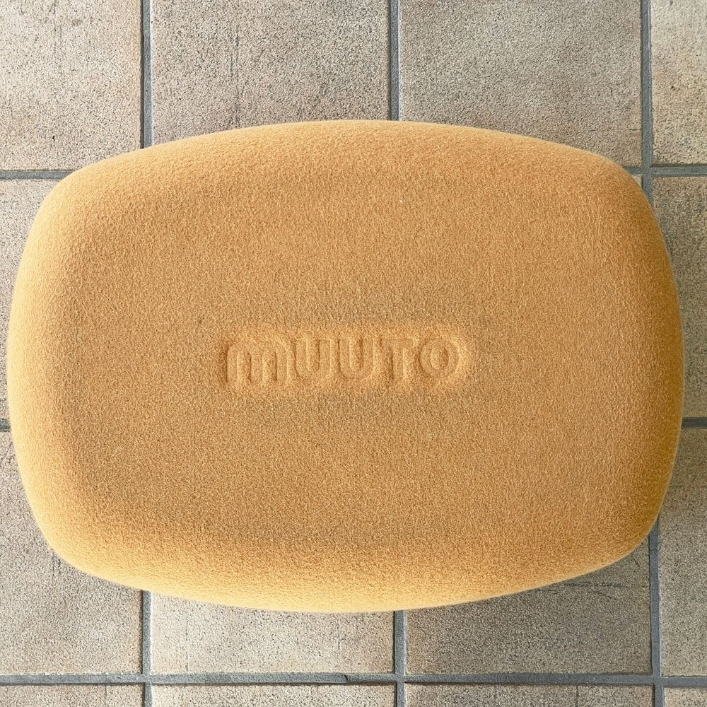 ムート MUUTO レストアバスケット RESTORE BASKET レギュラー バーントオレンジ フェルト地 ミカ トルバネン 専用袋付き デンマーク C ◇