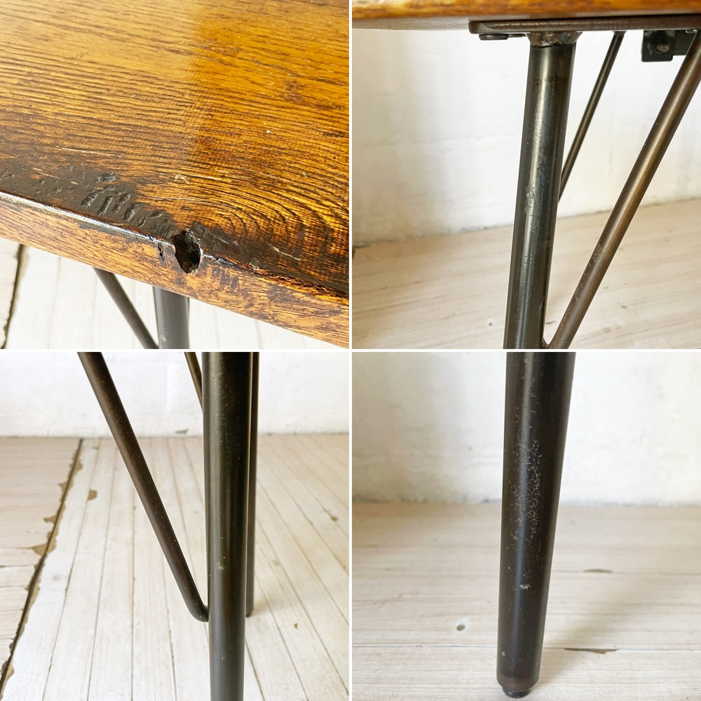 アクメファニチャー ACME Furniture グランビュー ベンチ GRANDVIEW BENCH オーク無垢材 スチール Lサイズ インダストリアル W150cm 定価￥50,600- ★