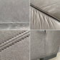 リラックスフォーム RELAX FORM ベレーザ BELLEZZA スモールカウチソファ 右カウチ W240cm レザーテックス チャコールブラック 関家具 カタログ定価￥240,625- 〓