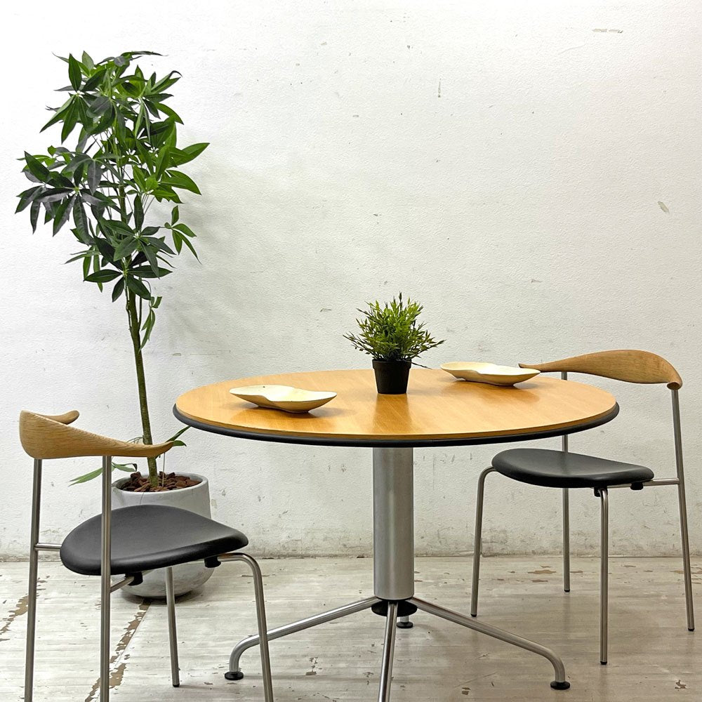 カールハンセン＆サン Carl Hansen & Son CH88P ダイニングチェア オーク材 本革 ハンス J. ウェグナー デンマーク 北欧家具 B ●