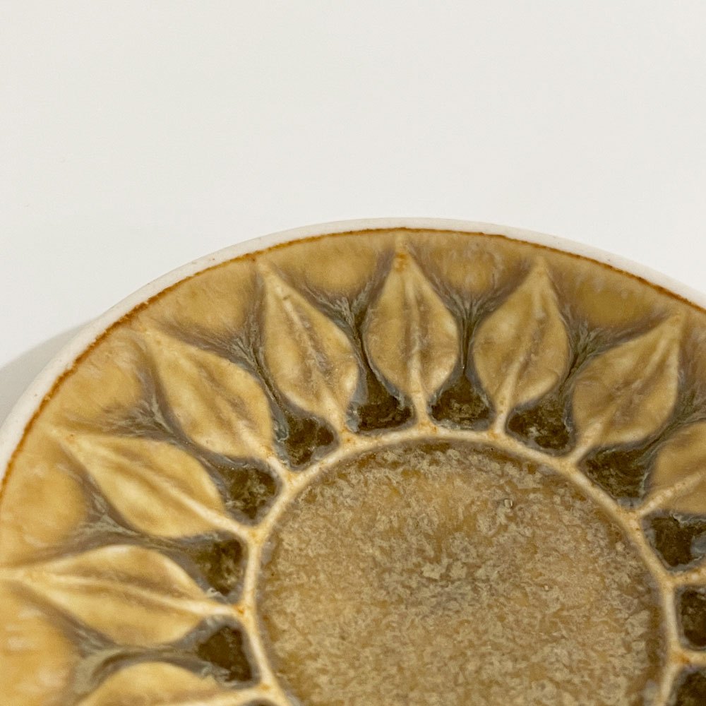 クロニーデン KRONJYDEN レリーフ Relief 豆皿 7.5cm イェンス クイストゴー デンマーク 北欧食器 ◎