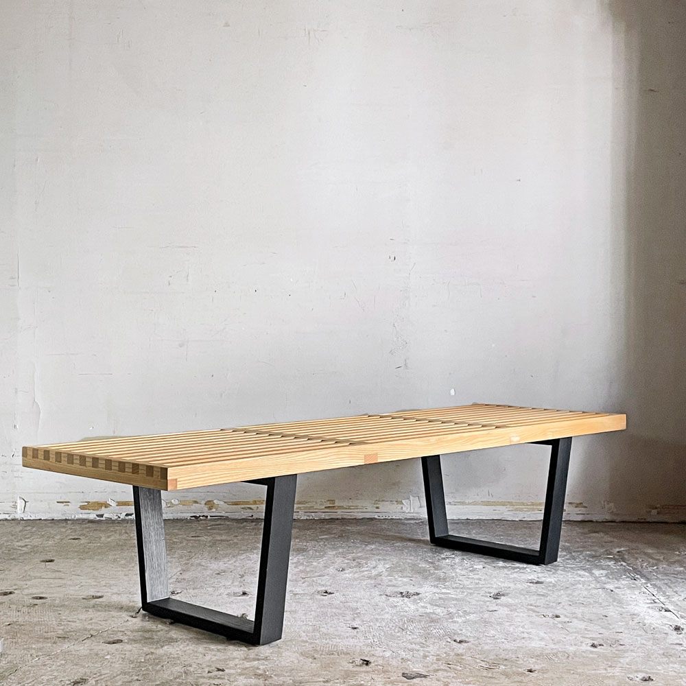 ジョージ ネルソン George Nelson プラットフォームベンチ Platform Bench ローテーブル リプロダクト ■