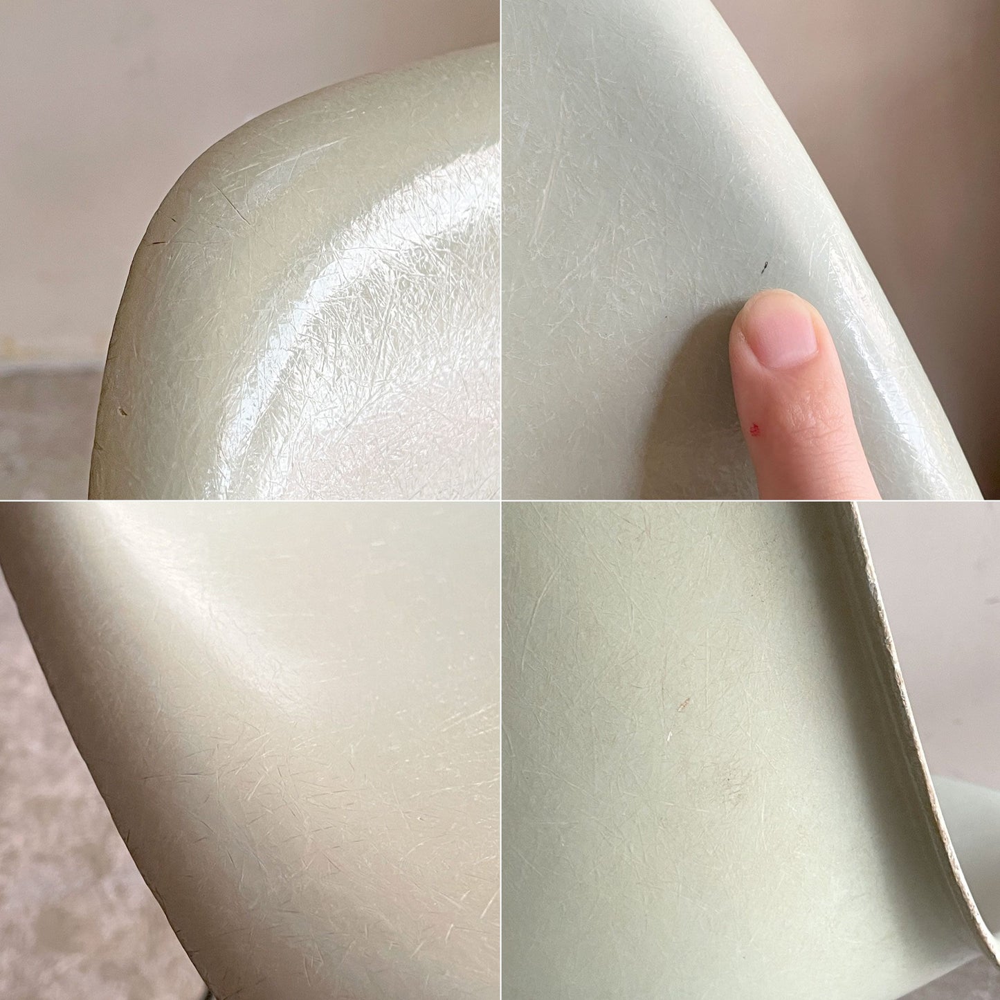 ハーマンミラー Herman Miller サイドシェルチェア セカンド 2nd FRP ライトブルー ロビンズエッグブルー エッフェルベース イームズ ビンテージ ■