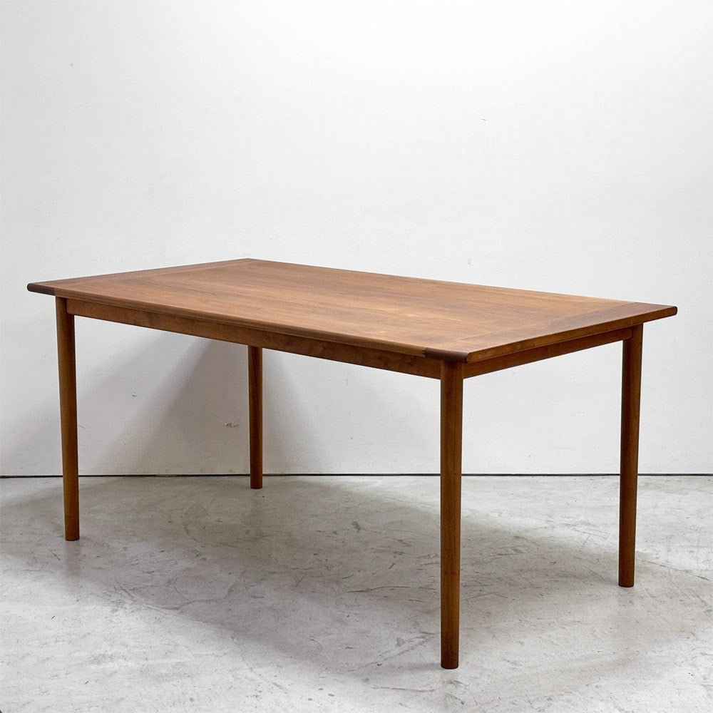 宮崎椅子製作所 MM TABLE ダイニングテーブル ウォールナット材 W150cm 村澤一晃 定価￥267,520- ●