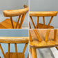 アーコール ercol クロスバックチェア エックスバック ラティスドチェア エルム材 UKビンテージ Vintage 英国家具 ◎
