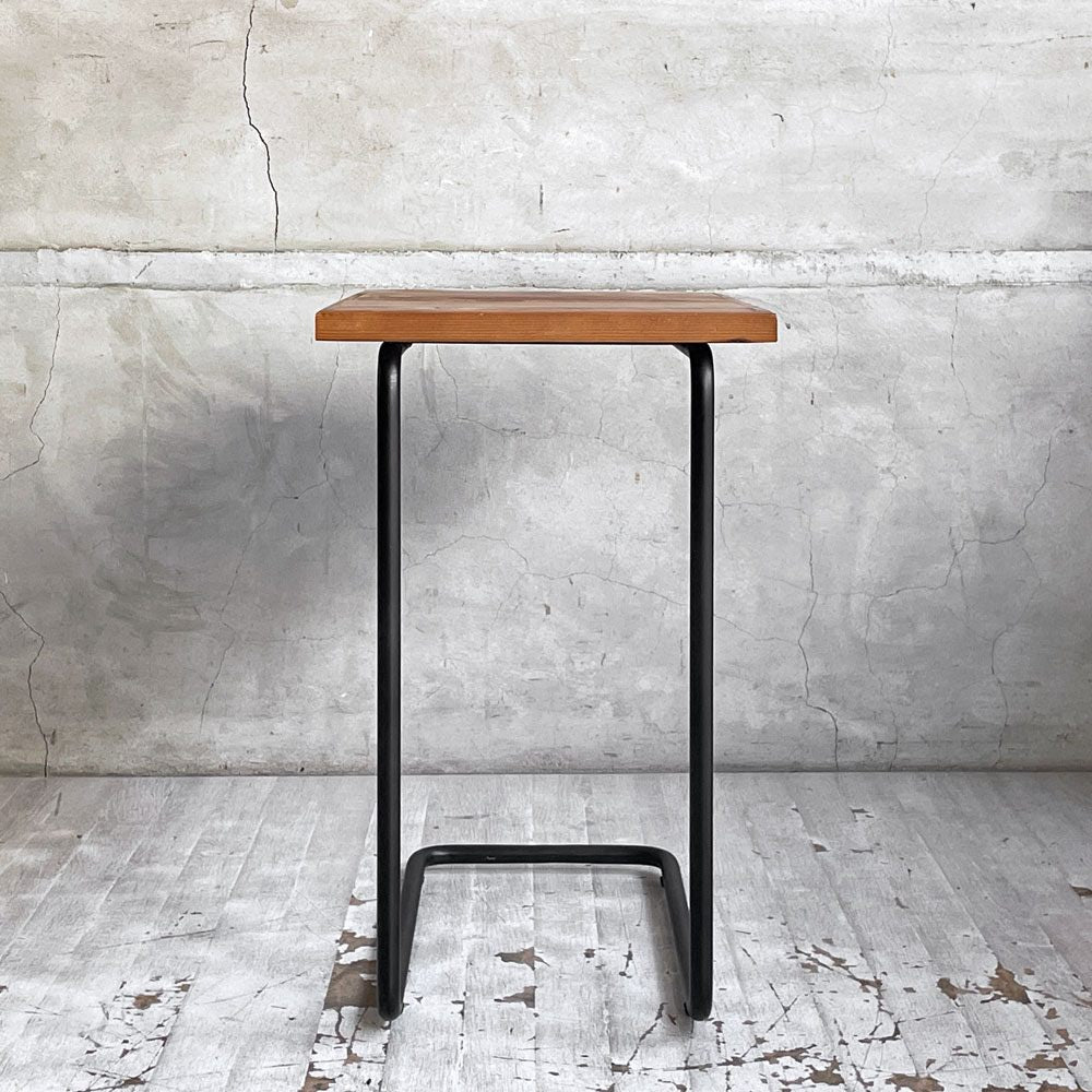 クラッシュゲート CRASH GATE ノットアンティークス Knot antique チャイ2 サイドテーブル CHAYⅡ SIDE TABLE パイン古材 スチール 関家具 定価￥¥19,250- ♪