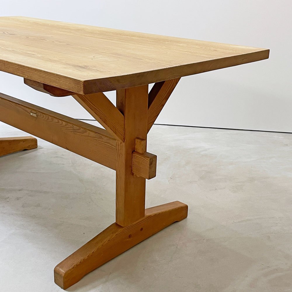 北の住まい設計社 KITANOSUMAISEKKEISHA パイン無垢材 オーダー ダイニングテーブル W160cm ●