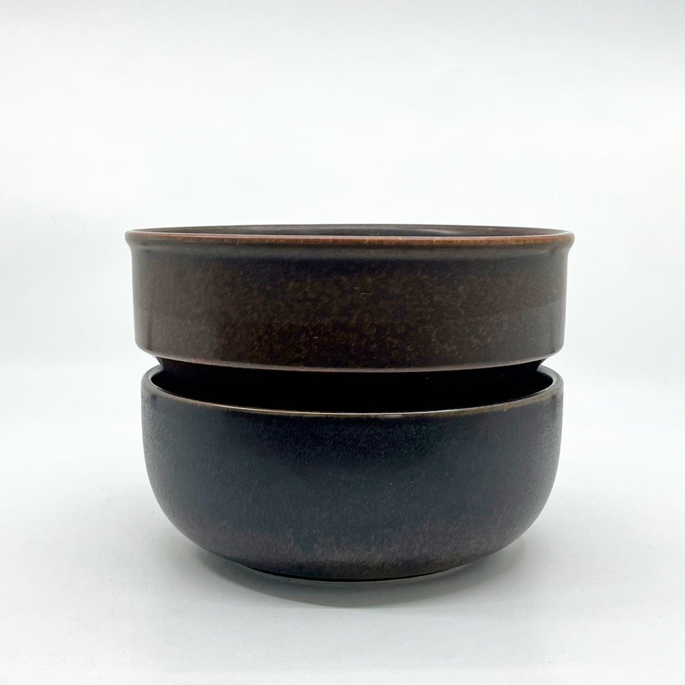 アラビア ARABIA ルスカ RUSKA フラワーポット プランターカバー 受け皿セット Φ19cm ウラ・プロコッペ 北欧食器 ●