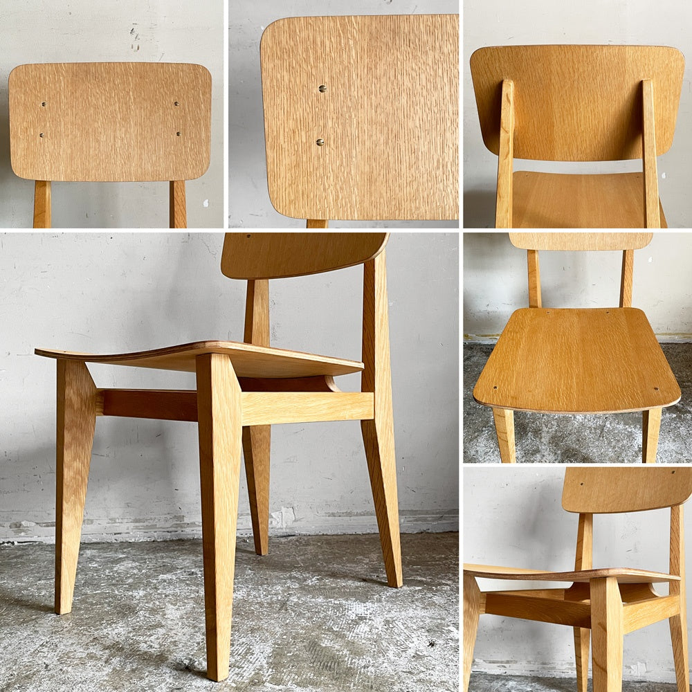 モーブレーワークス MOBLEY WORKS オーク材 ダイニングチェア プライウッド ナチュラル モダン W42cm 鰤岡力也 ■