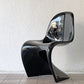 パントンチェア ビンテージ ダイニングチェア ヴェルナーパントン Verner Panton ブラック 1984年製 Horn社 スペースエイジ 希少 B ◇