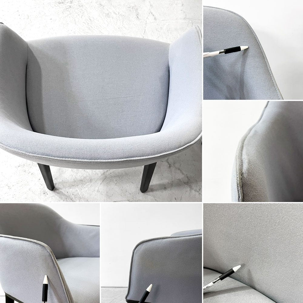 ヴィトラ Vitra ソフトシェル SOFTSHELL アームチェア 4レッグベース ライトグレー ロナン＆エルワン・ブルレック ●