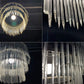 3ラウンドフレーム アイシクル シャンデリア 3Tiered Icicle Glass Chandelier ペンダントライト 〓