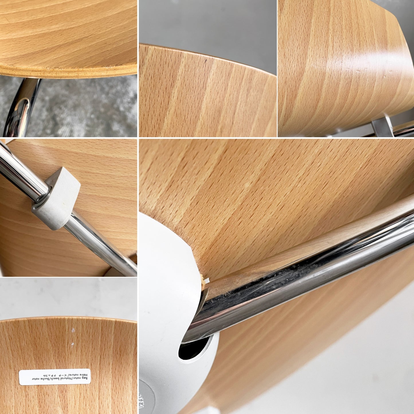 フリッツハンセン Fritz Hansen 3101 アリンコチェア アントチェア 4本脚 ビーチ材 ナチュラル ラッカー仕上げ アルネ・ヤコブセン デンマーク 北欧家具 B ■