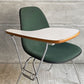 ハーマンミラー Herman Miller サイドシェルチェア セカンド 2nd ビンテージ アプホルスター スクールベース 肘掛けテーブル付 イームズ ミッドセンチュリー A  ♪