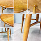 アーコール Ercol バタフライローテーブル サイドテーブル エルム材 サークル Φ61cm ゲートレッグ式 ドロップリーフ UKビンテージ ◎