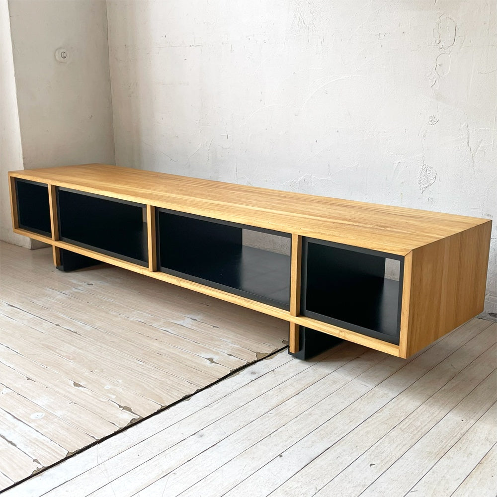 ランドスケーププロダクツ Landscape Products レイモンドキャビネットロー RAYMOND CABINET LOW AVボード 桐無垢材 定価85,800- ★