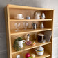 イデー IDEE アントン ブックシェルフ ANTON BOOKSHELF ナチュラル ホワイトアッシュ材 オープンシェルフ 本棚 希少廃番カラー 現行定価¥219,900- 美品 ♪