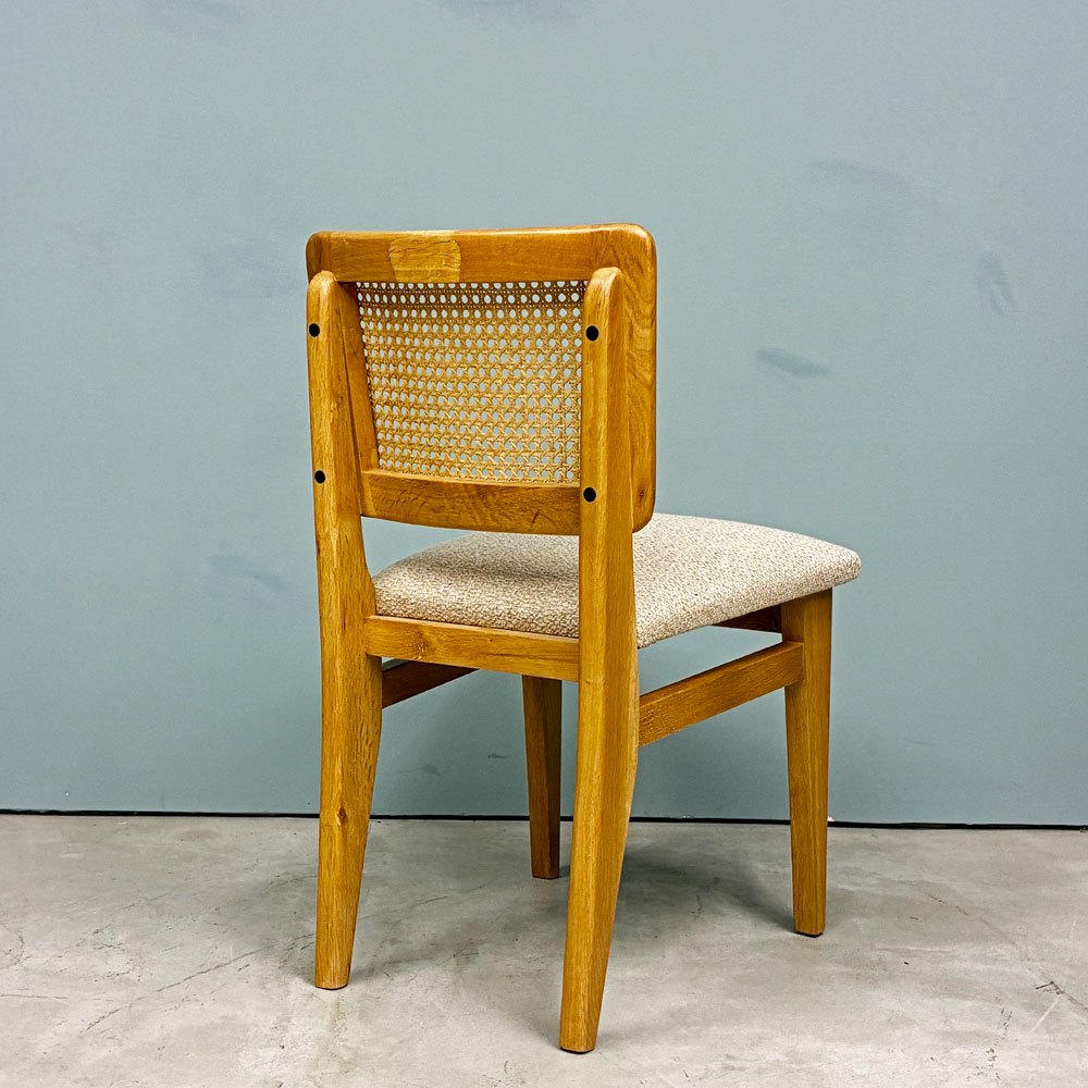 クラッシュゲート CRASHGATE ノットアンティークス Knot Antiques ピケ PIKE ダイニングチェア ベージュ オーク材 定価：￥31,900- B ◎