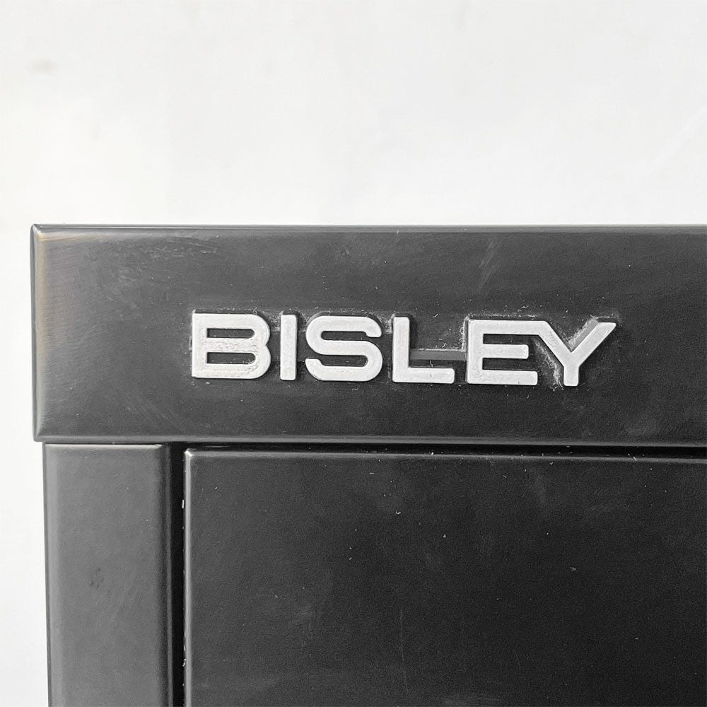ビスレー BISLEY ベーシック BASICシリーズ A3キャビネット 6段 デスクキャビネット ブラック 英国 廃番 ★