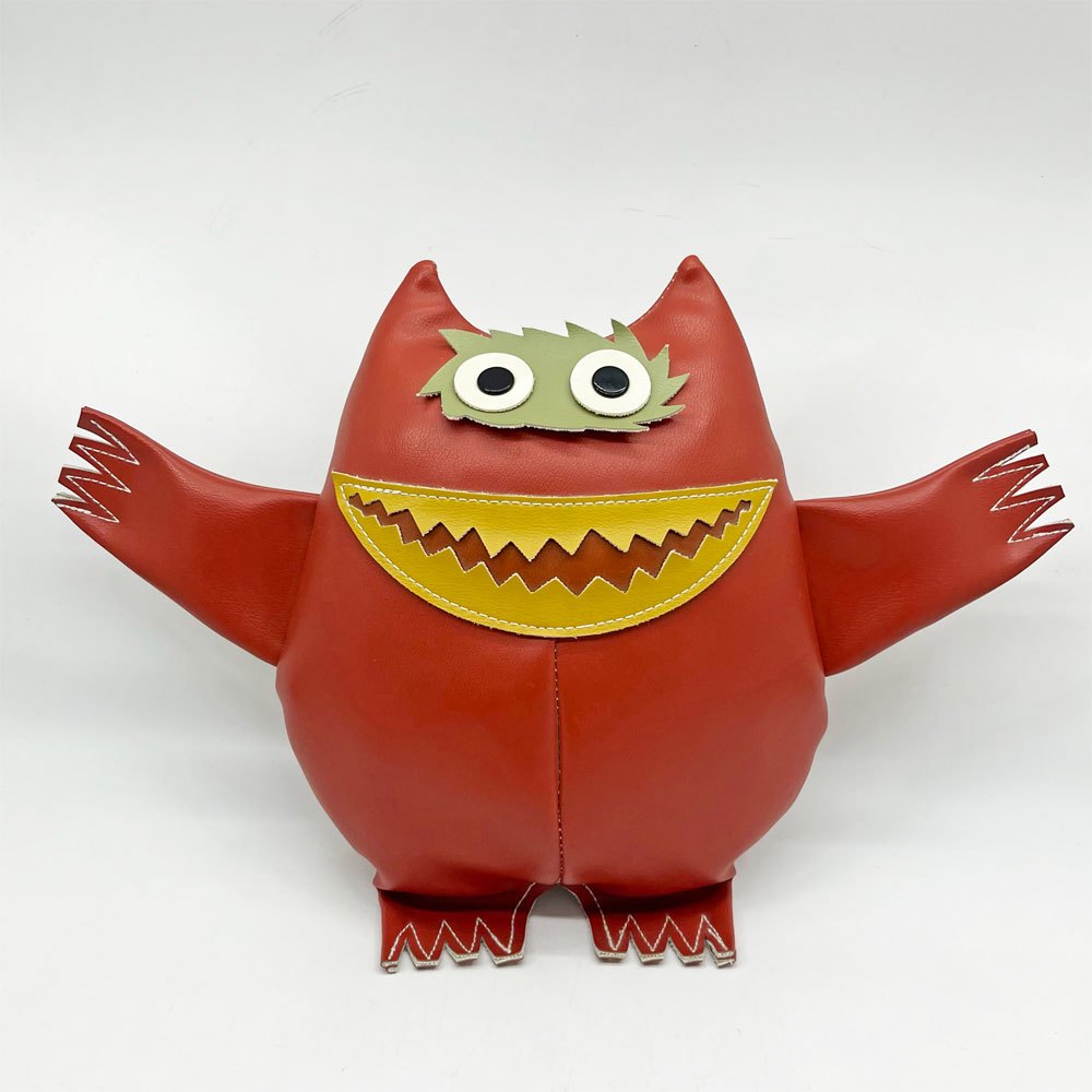 ナウガハイド Naugahyde ナウガモンスター Sサイズ レッド アメリカ ユニロイヤル社 Gram社日本版復刻 ●