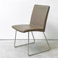 ボーコンセプト BoConcept マリポサディライト Mariposa Delight ダイニングチェア 本革シート グレー系 デンマーク A ●