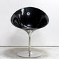 カルテル Kartell エロエス ERO S ダイニングチェア 1本脚 回転式 フィリップスタルク Philippe Starck スペースエイジ イタリアンモダン ブラック ●