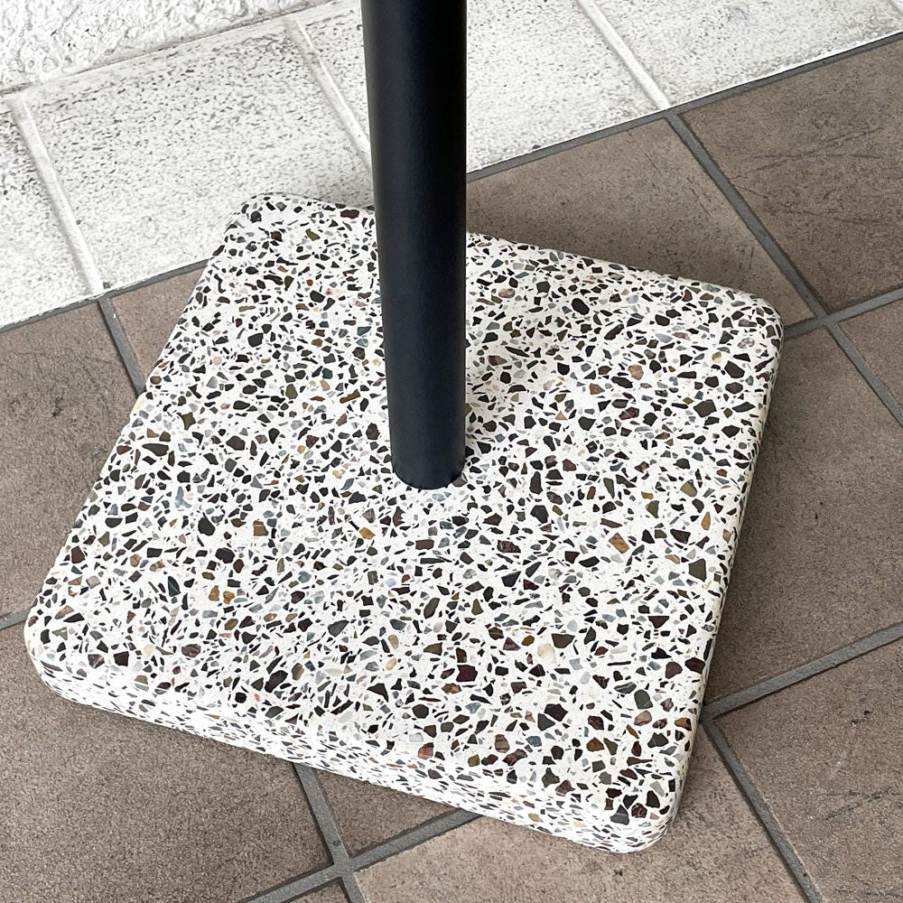 ヘイ HAY テラゾー TERRAZZO TABLE ラウンドテーブル カフェテーブル アンスラサイト×グレーベース 人工大理石 デンマーク 北欧家具 ◇