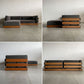 モモナチュラル Momo Natural エヌ・ボックス ソファ 3P ＋ オットマン N.BOX SOFA 3P + OTTOMAN L オーク材 旧型 ウッドベースタイプ 参考合計価格26万円～ 〓