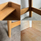 アクタス ACTUS オーク材 ファズル ワイドデスク FUZZLE WIDE DESK + シェルフ & キャビネット セット for 1～2名 子供から大人迄 参考価格225,500円～の品 〓