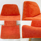 イデー IDEE アーオ ソファ AO SOFA 1Pソファ 1シーター オレンジ ファブリック W75cm 岡嶌要 ●