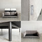クラッシュゲート CRASH GATE コンフォーム COMFORM プルート PLUTO SOFA 2.5人掛けソファ W181cm スエード エレファント 定価￥143,000- 〓