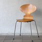 フリッツハンセン Fritz Hansen アントチェア 4本脚 ナチュラルビーチ ラッカー アルネ・ヤコブセン 北欧家具 F ◇