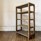 オールドメゾン old maison ガラスキャビネット Glass Cabinet No.OMU849N オープンシェルフ ディスプレイケース 飾り棚 4段 W50cm マンゴー材 ◎