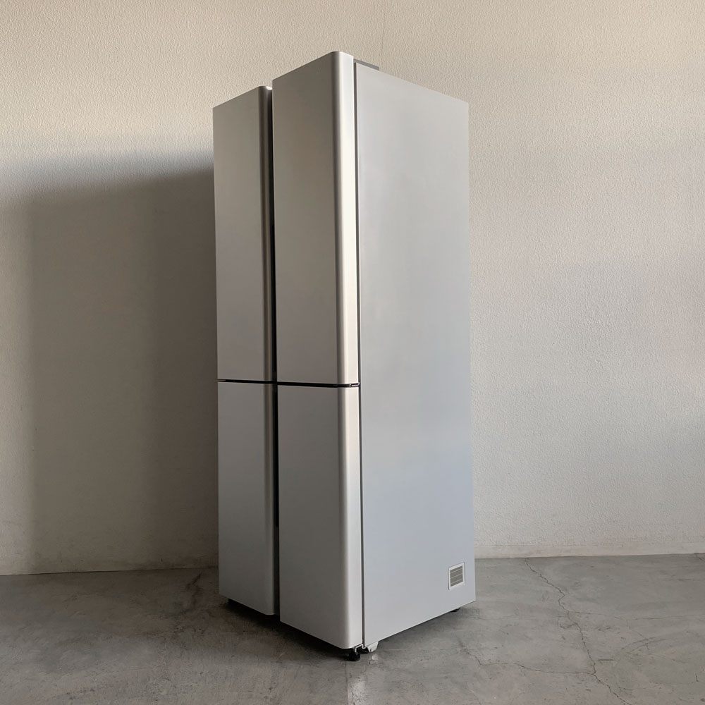 アクア AQUA フレンチドアタイプ 420L 冷凍冷蔵庫 AQR-TZ42K 2021年製 深澤直人 グッドデザイン ボトムフリーザー 参考286,000円の品 〓