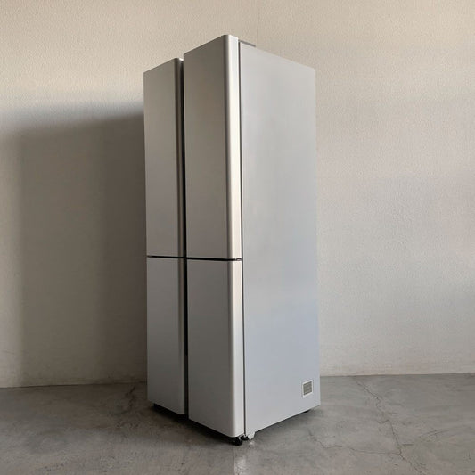 アクア AQUA フレンチドアタイプ 420L 冷凍冷蔵庫 AQR-TZ42K 2021年製 深澤直人 グッドデザイン ボトムフリーザー 参考286,000円の品 〓