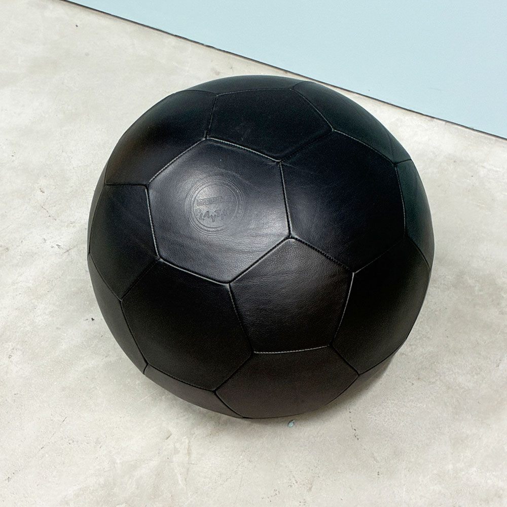 Montis プーフ PLAYTIME クッション オットマン スツール Studio Job  レザー ブラック 店舗什器 ◎