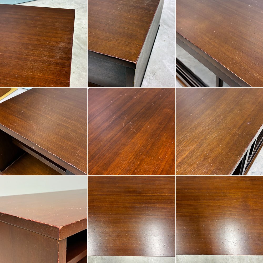 エーフラット a.flat テレビボード AVボード テレビボード スライド扉 幅120.5cm 和モダン 現状品 ◎